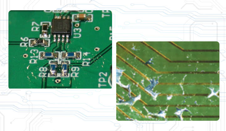 What is solder splatter?