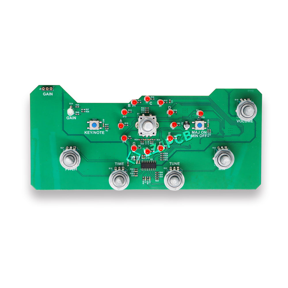 Pitch Correction Pedal Circuit Board Pcb Assembly Manufacturer Intelligent Terminal