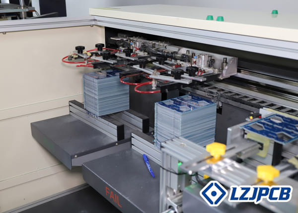 PCB testing equipment showing various inspection methods
