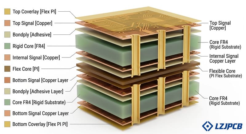 Rigid Flex PCB - Custom PCB & PCBA Manufacturer Trusted by 2600 ...
