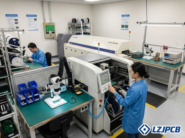 Small PCB assembly business workshop setup