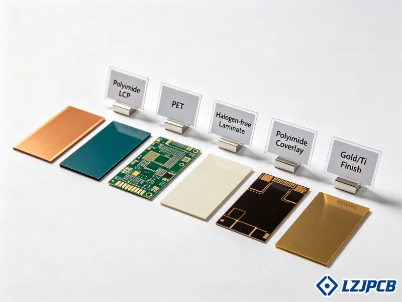 flexible medical PCB substrate materials chart