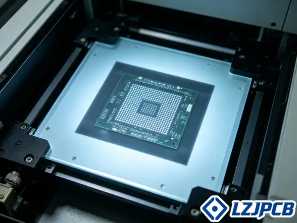SMT X-ray inspection of hidden BGA joints