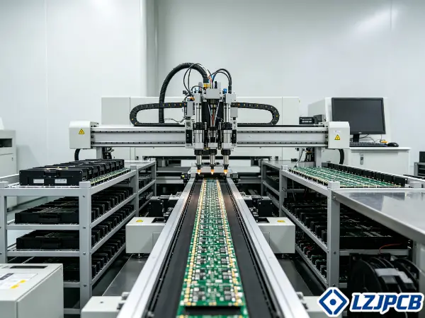 SMT placement and reflow automation with smart feeders