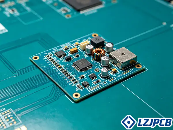 Component placement with partitioned analog digital RF sections