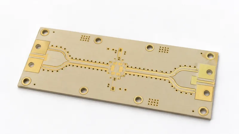 High-frequency Rogers PCB substrate for RF and microwave applications