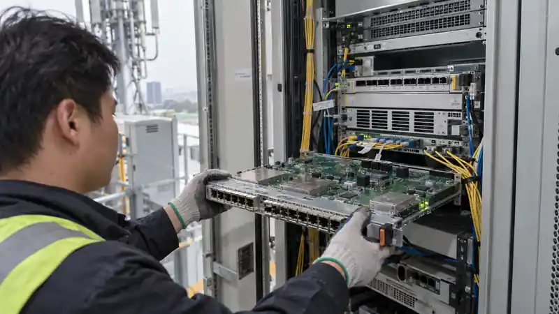 High-speed multilayer PCB for telecommunications base station and router applications