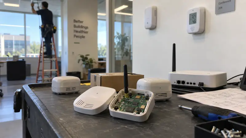Compact multilayer PCB for IoT sensor and connectivity modules