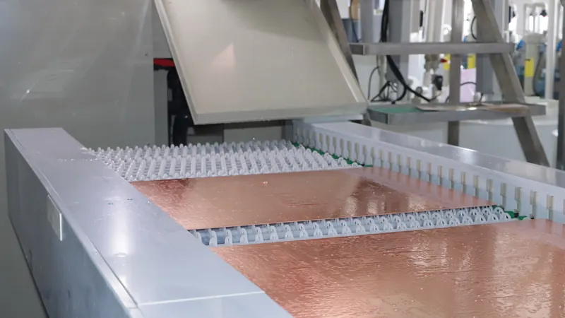 LZJPCB incoming material inspection showing copper laminate IQC process