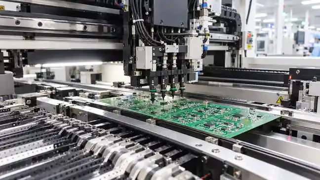 SMT PCB Assembly -- automated surface-mount production line