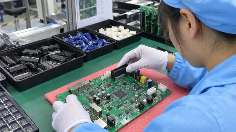 Mixed-Technology PCB Assembly for Industrial Control