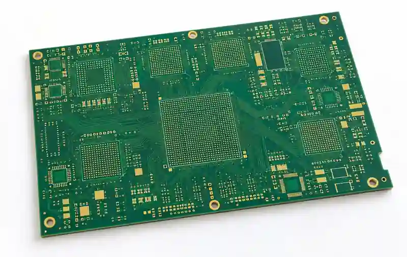 HDI PCB with stacked microvias