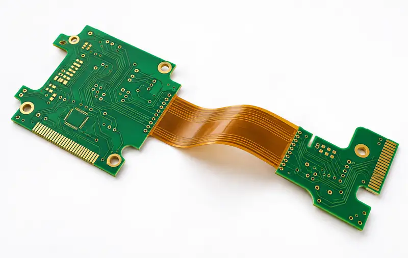 Rigid-flex PCB for aerospace and medical devices