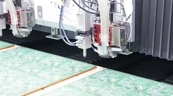 LZJPCB PCB fabrication line with automated lamination and drilling
