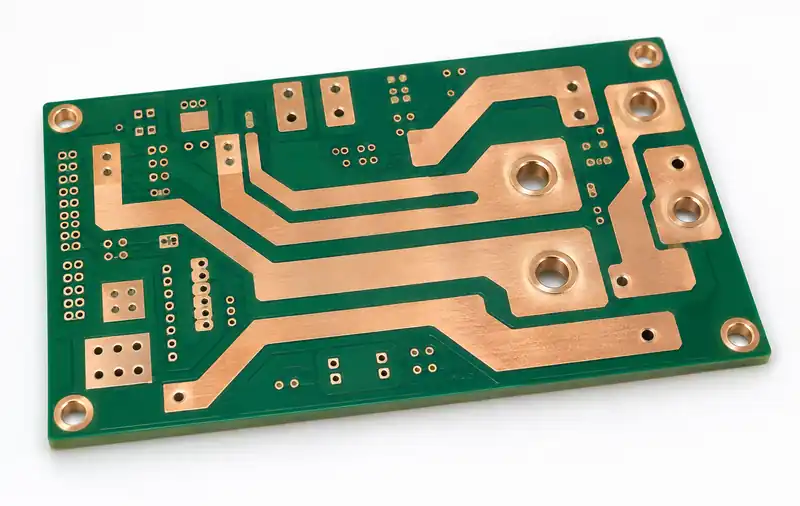 Heavy copper PCB for high-power applications