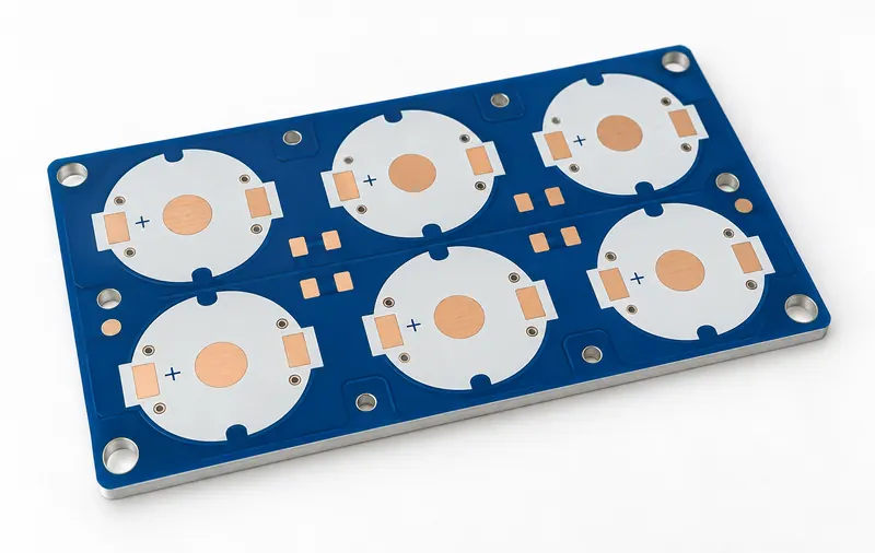 Metal core PCB for thermal management