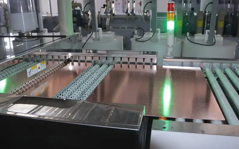 In-process PCB inspection at LZJPCB production line
