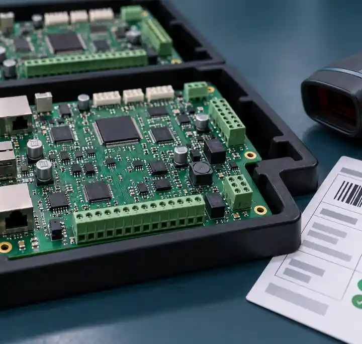 LZJPCB engineers reviewing PCB production data